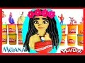 Huevo Sorpresa Gigante de Moana o Vaiana en Español Plastilina Play Doh / SORPRESAS SILVIA