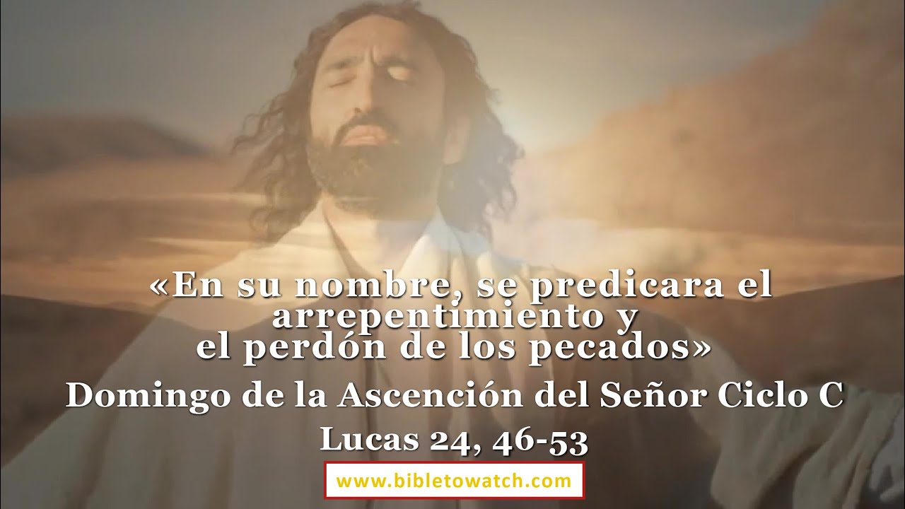 Domingo de la Ascención del Señor Ciclo C: Lucas 24, 46-53 #