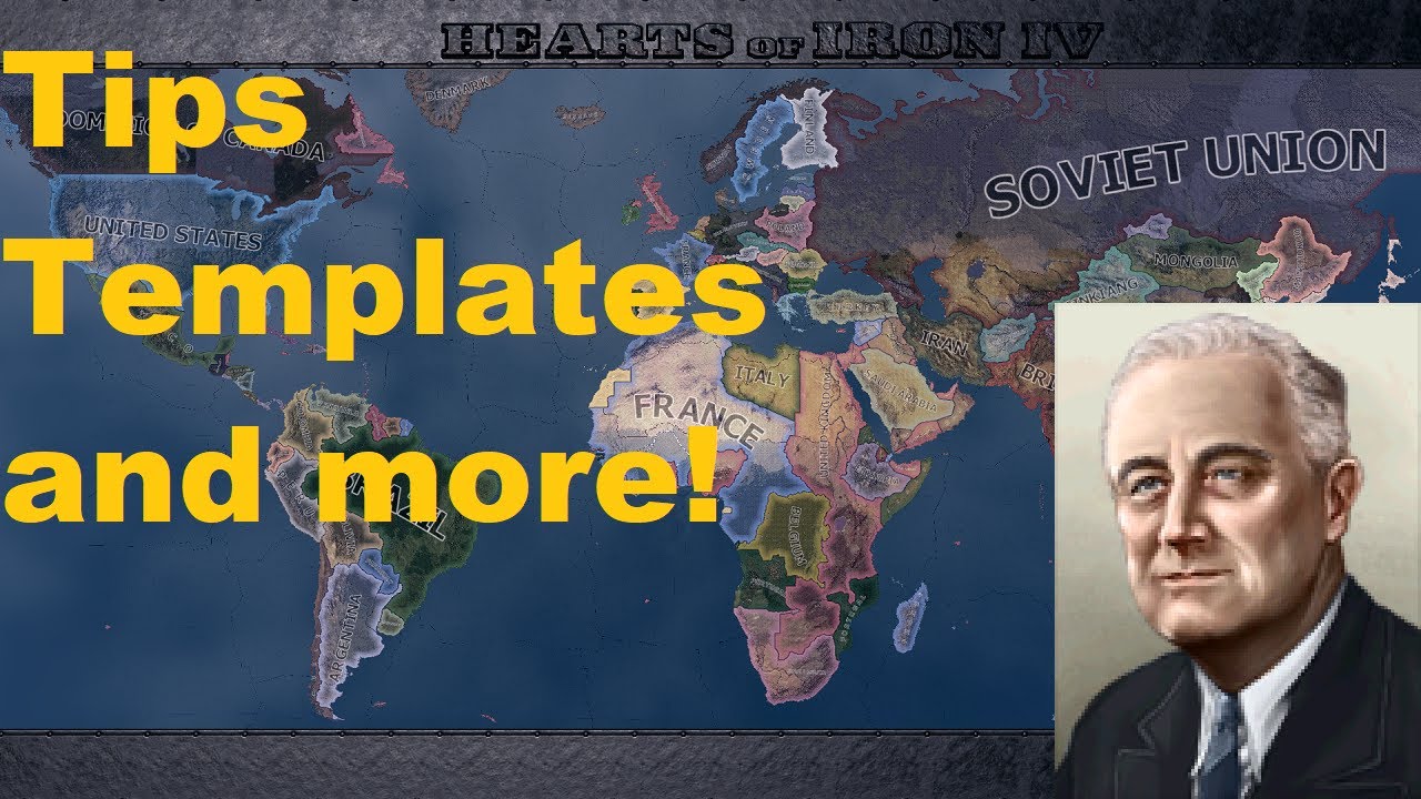 Quick Tips and Templates for Hearts of Iron IV - YouTube