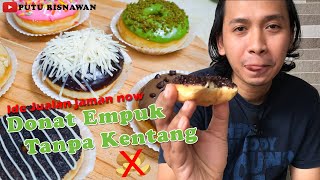 Donat empuk dan lembut walau tanpa kentang