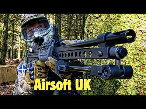 Airsoft War G36, ICS M4, ICS L86, AK47 Section8 Scotland
