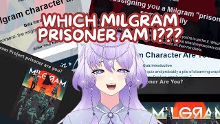 DROWNING IN MILGRAM PERSONALITY QUIZZES!!! [Milgram | Part 12]