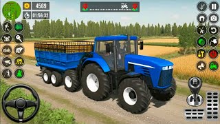 Modern Tractor Farming Driving Simulator 3D - New Tractor Games - Android Gameplay screenshot 3