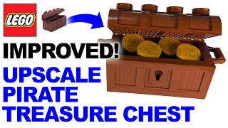 Upscaled Lego Pirate Treasure Chest - IMPROVED!