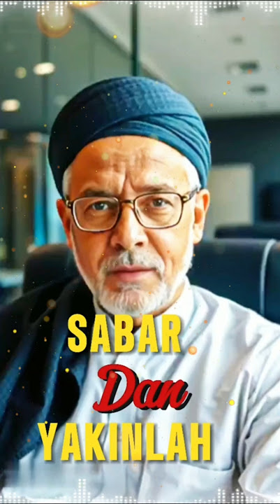 Sabar... Dan ..Yakinlah #renunganislam #pesanrosul #nasihathidup #statusmuslim #shortsviral #quotes