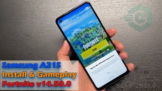 Samsung A21S Install & Gameplay Fortnite v14.50.0 Fix Devices NOT SUPPORTED
