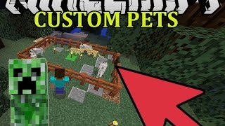 Minecraft: PET MOBS Custom Plugin Showcase On SedexCraft