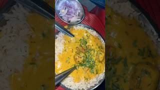 Tasty Kadhi Chawal Recipe Jarur Try Karen... 😋💛 | Only one love kadhi chawal | #kadhirecipe #shorts