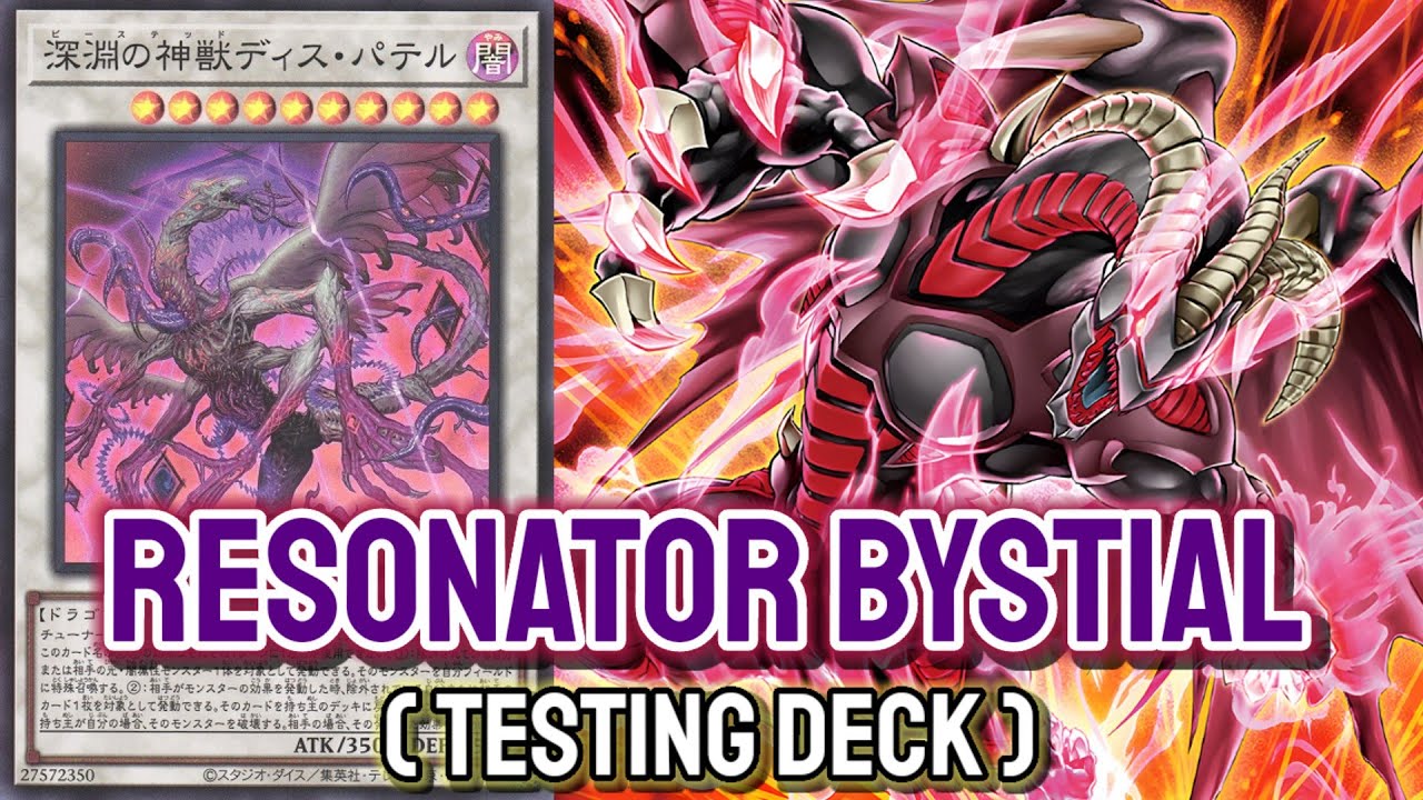 YGOPRO Resonator Bystial May.2023 Testing Deck YouTube