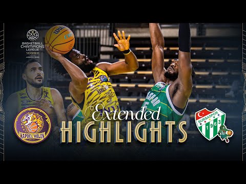 Hapoel Netanel Holon v Bursaspor Basketbol | Full Game Highlights | #BasketballCL 2025-26