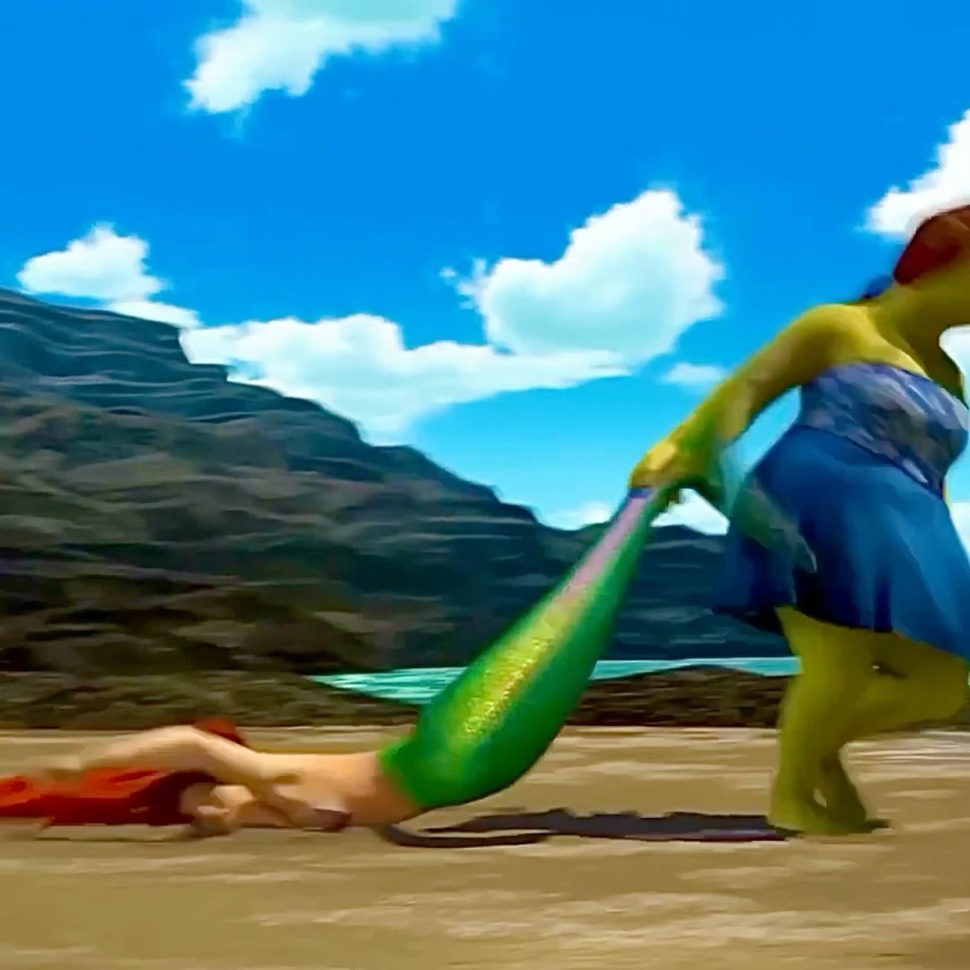 PEQUENA SEREIA VS FIONA #shorts
