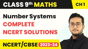 Number Systems - Complete NCERT Exercise Solutions | Class 9 Maths Chapter 1