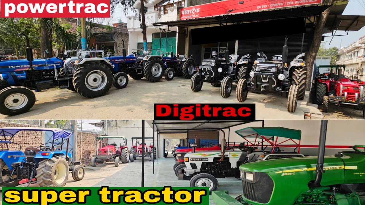 New powertrac showroom open at @SUPERTRACTOR  ♥️🚜♥️