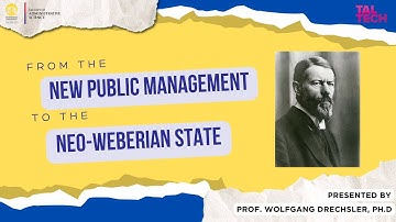 From the NPM to the NWS by Prof. Wolfgang Drechsler