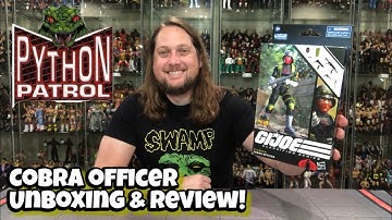 Python Patrol Officer GIJOE Classified Series Unboxing & Review!