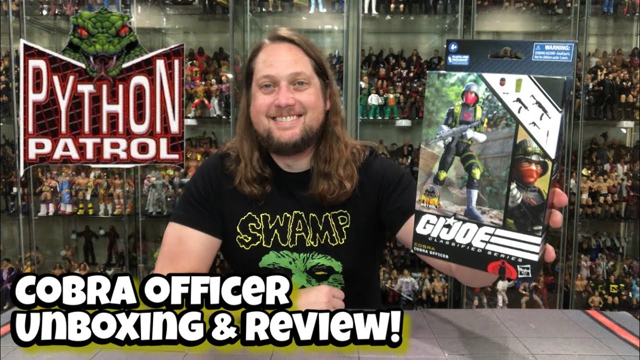 Python Patrol Officer GIJOE Classified Series Unboxing & Review! - YouTube