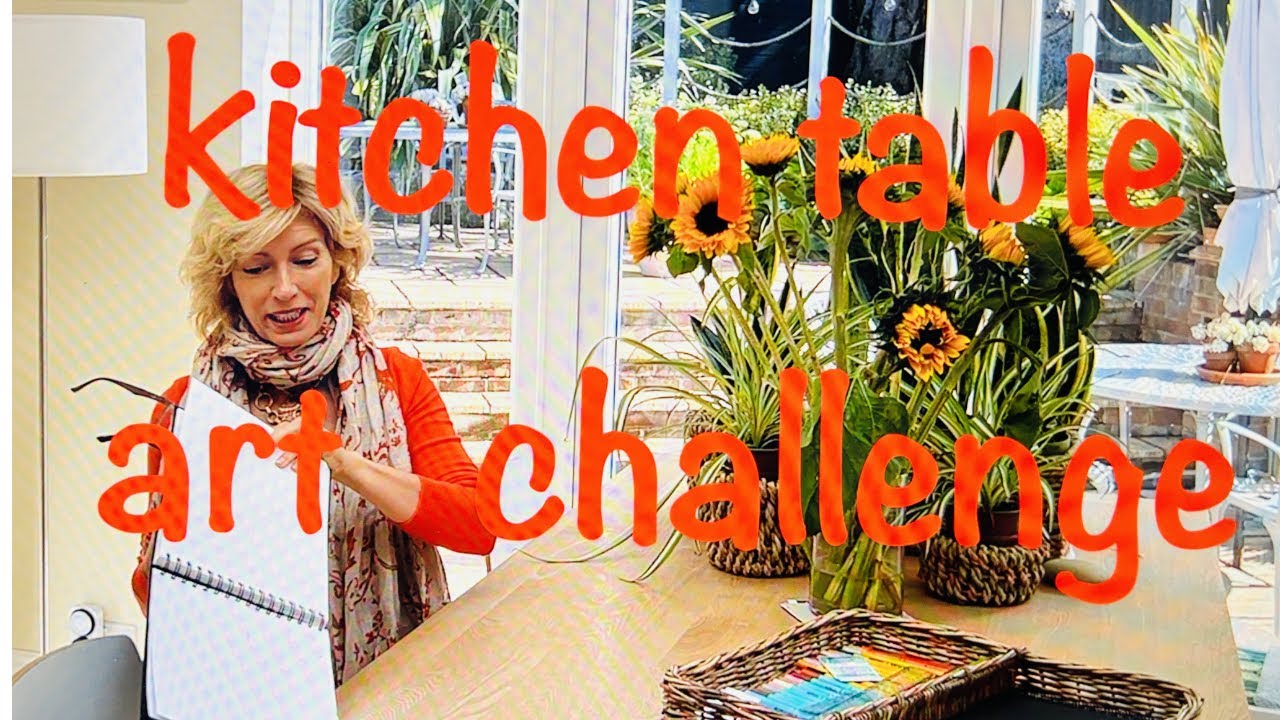 Kitchen Table Art Challenge. YouTube