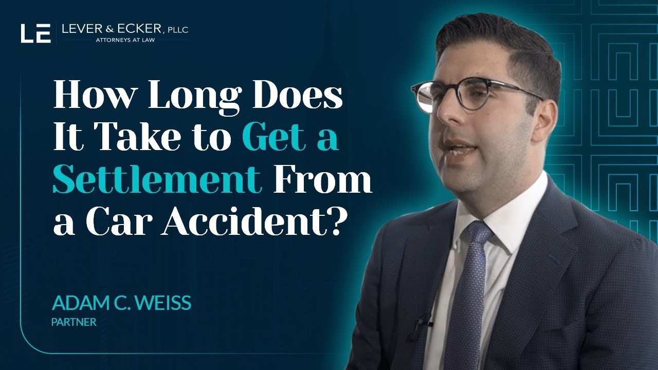 How Long Does It Take to Get a Settlement From a Car Accident? - YouTube