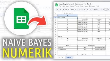 Perhitungan Metode Naive Bayes Numerik