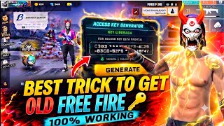How To Get Old Free Fire 2018 Key 🔑 How To Download Old FF 2018 & Play In 2026 (Fix Errors) screenshot 3