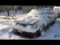 Full Mercedes extreme diesel cold start compilation (-26*C and more) older vehicles #1