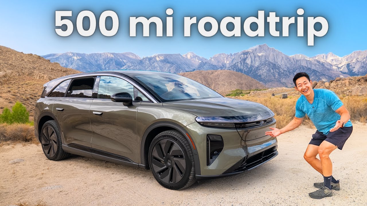 Я взял Lucid Gravity в путешествие (лучше, чем Tesla?)