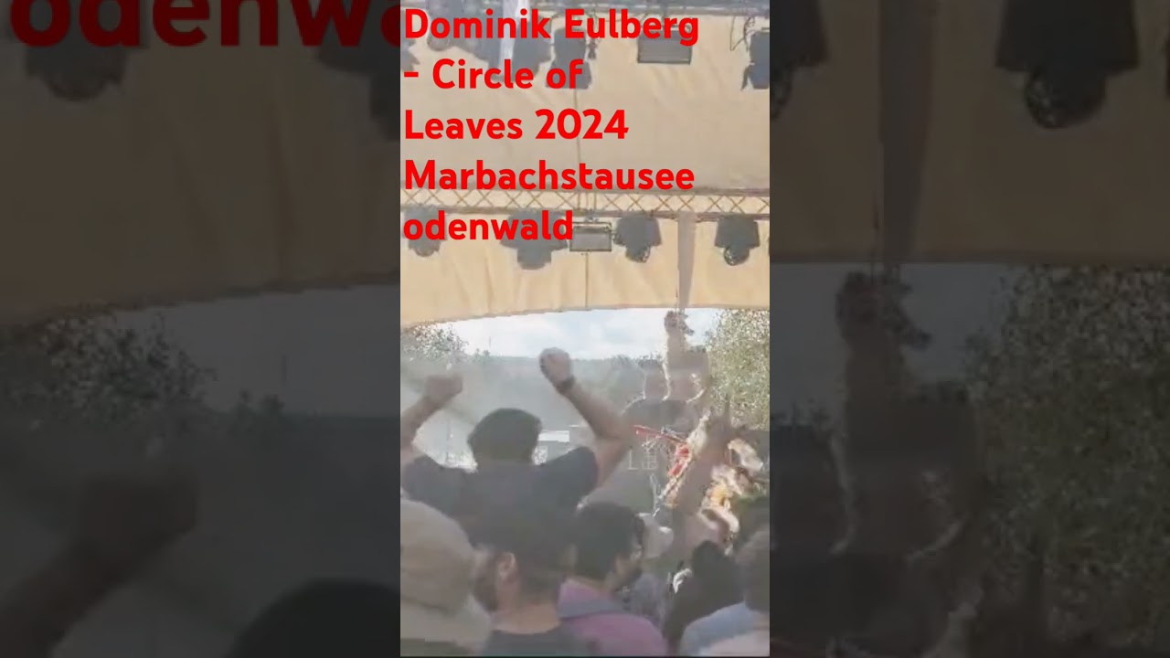 Dominik Eulberg - Circle of Leaves 2024 Marbachstausee Odenwald 