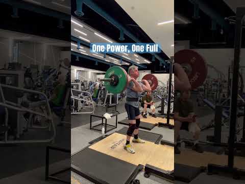65 yo Double Cleans 170. Prep for World’s #shorts