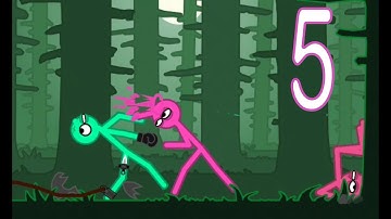 STICKMAN FIGHTER - Walkthrough Gameplay Part 5 (iOS Android)