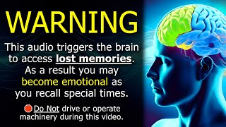 UNLOCK Forgotten Memories ⚠️ TIME MAY TEMPORARILY STOP WHEN YOU PLAY THIS AUDIO