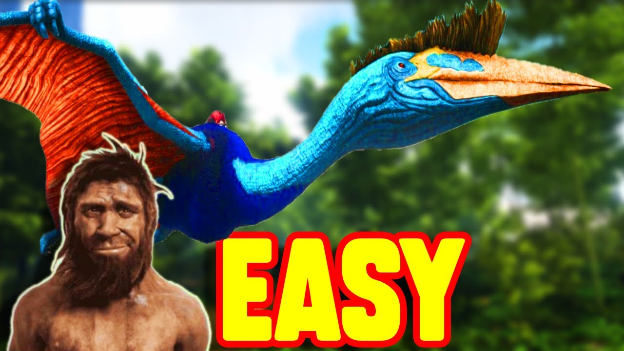 Easy Solo Tame Quetzal In Ark Survival Evolved: 🔥 Best New Method