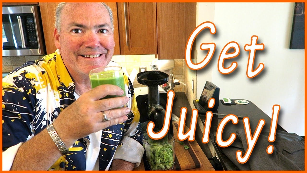 Juice Extractor for Healthy Drinks! Dr. Hetzner Slow Extractor 