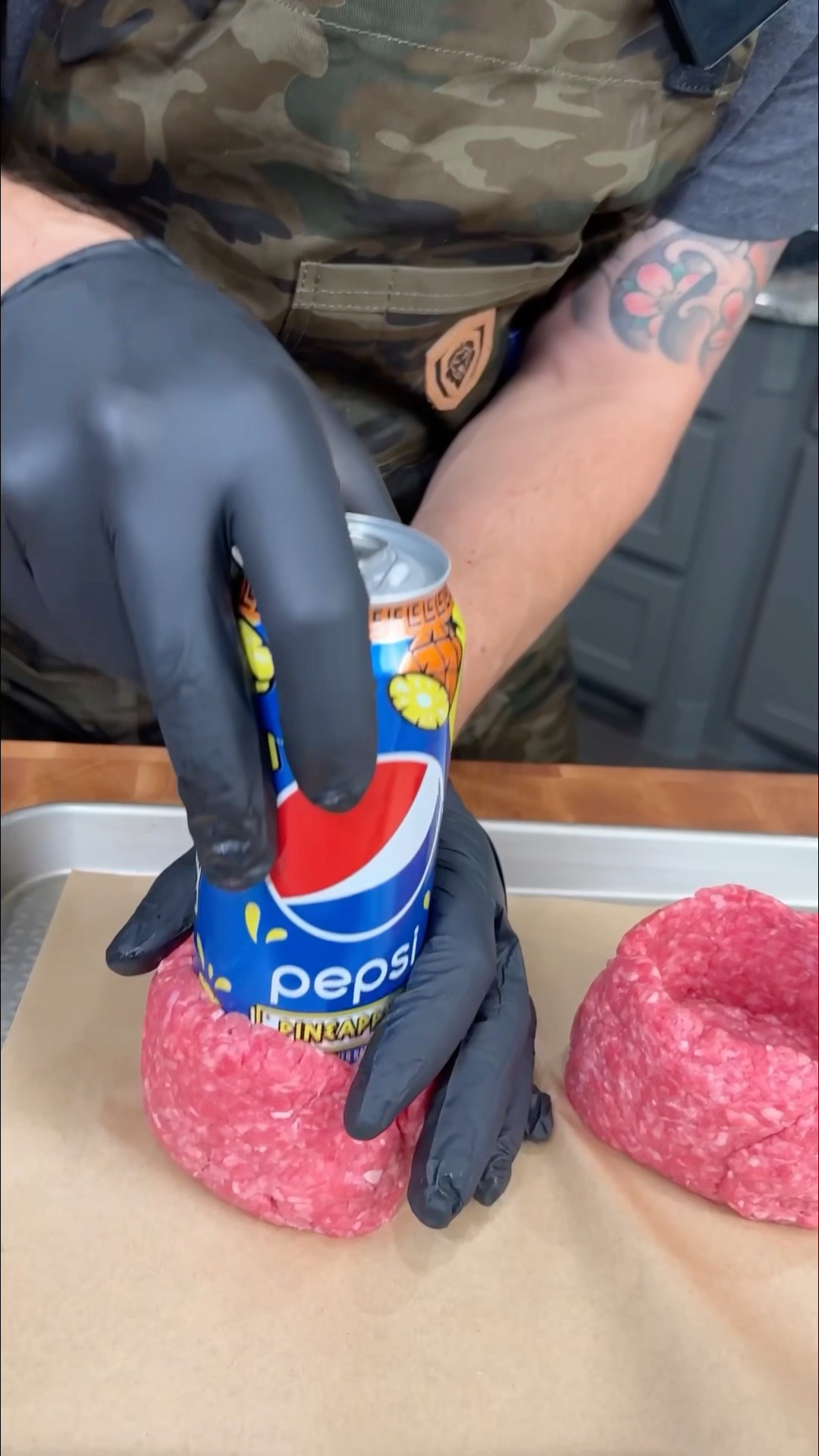 Stuffed burgers ? #shorts