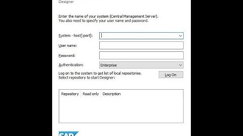 Remote Desktop System login Step - Connecting to SAP BODS ETL Application - INIYX Data Solutions
