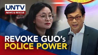 Sec. Abalos orders NAPOLCOM to remove Bamban Mayor Alice Guo’s police power