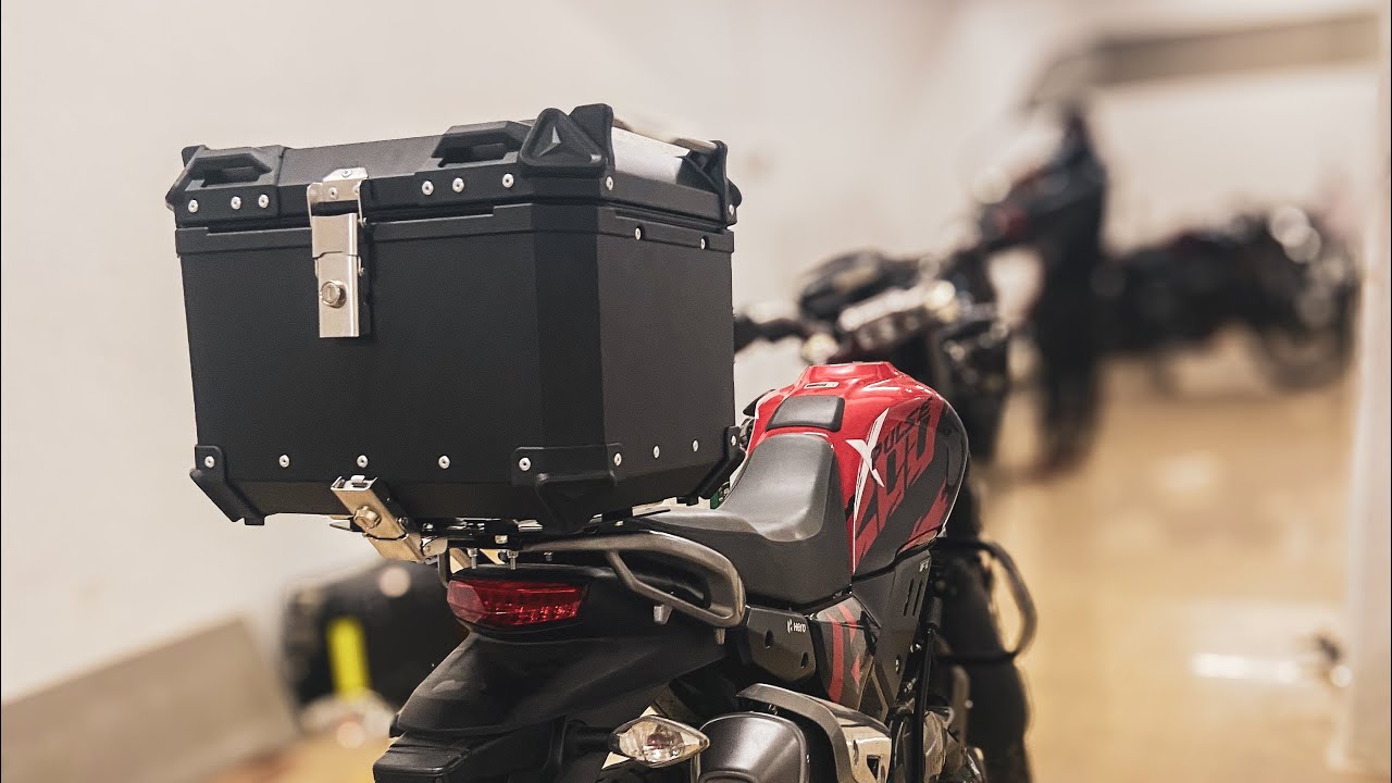 Top box installation on xpulse l 2024