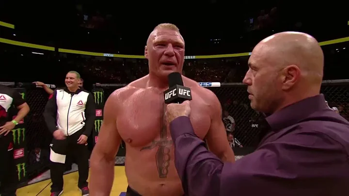 UFC 200: Brock Lesnar - Octagon Interview