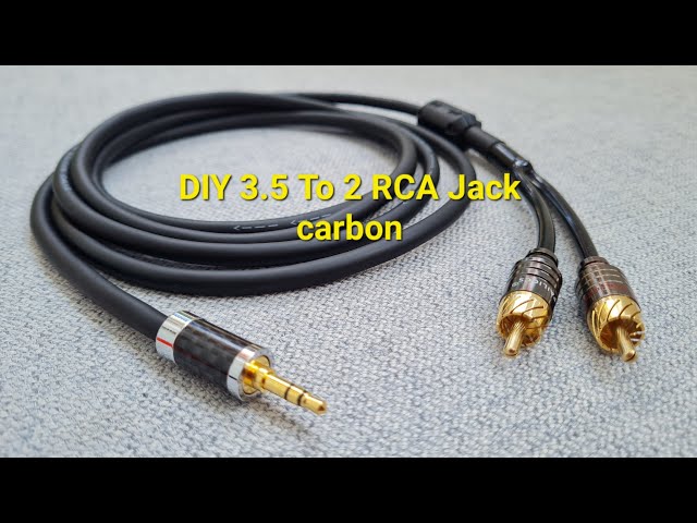 DIY dây 3.5 ra 2 av 2 mẫu trung và cao cấp