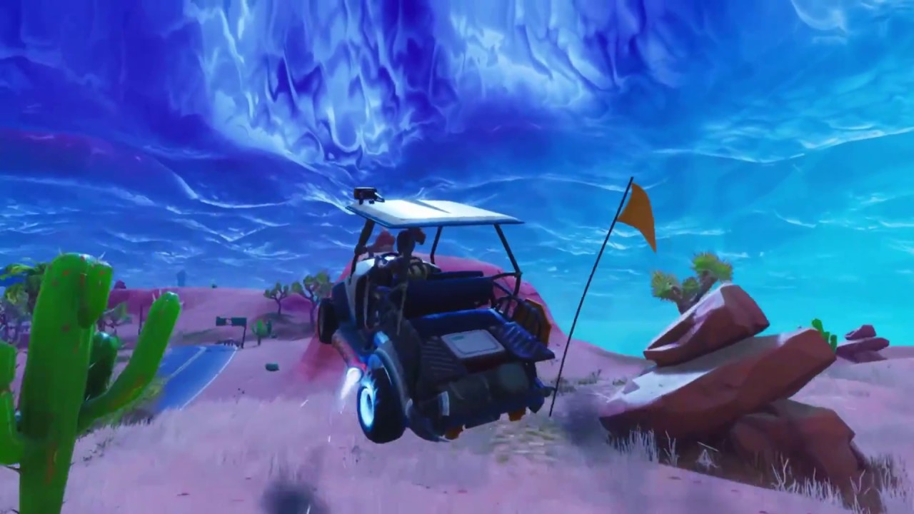 EPIC GOLF CART CHASE 2: The Race Track - YouTube