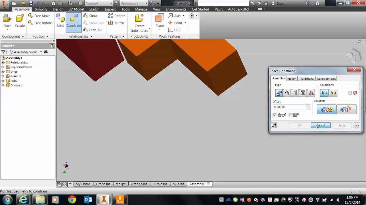 IED - Assembling Puzzle Cube Part 2 - YouTube