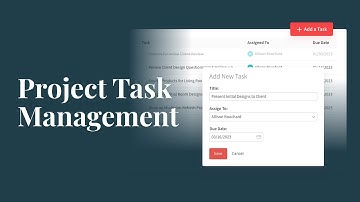 DesignFiles.co - Project Tasks Feature