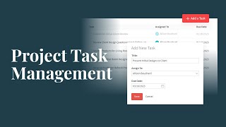 DesignFiles.co - Project Tasks Feature
