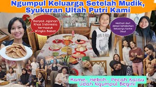 Rumah Pecah !!  Rame Banget Keluarga Spanyol Ngumpul Pertama Kali Setelah Mudik