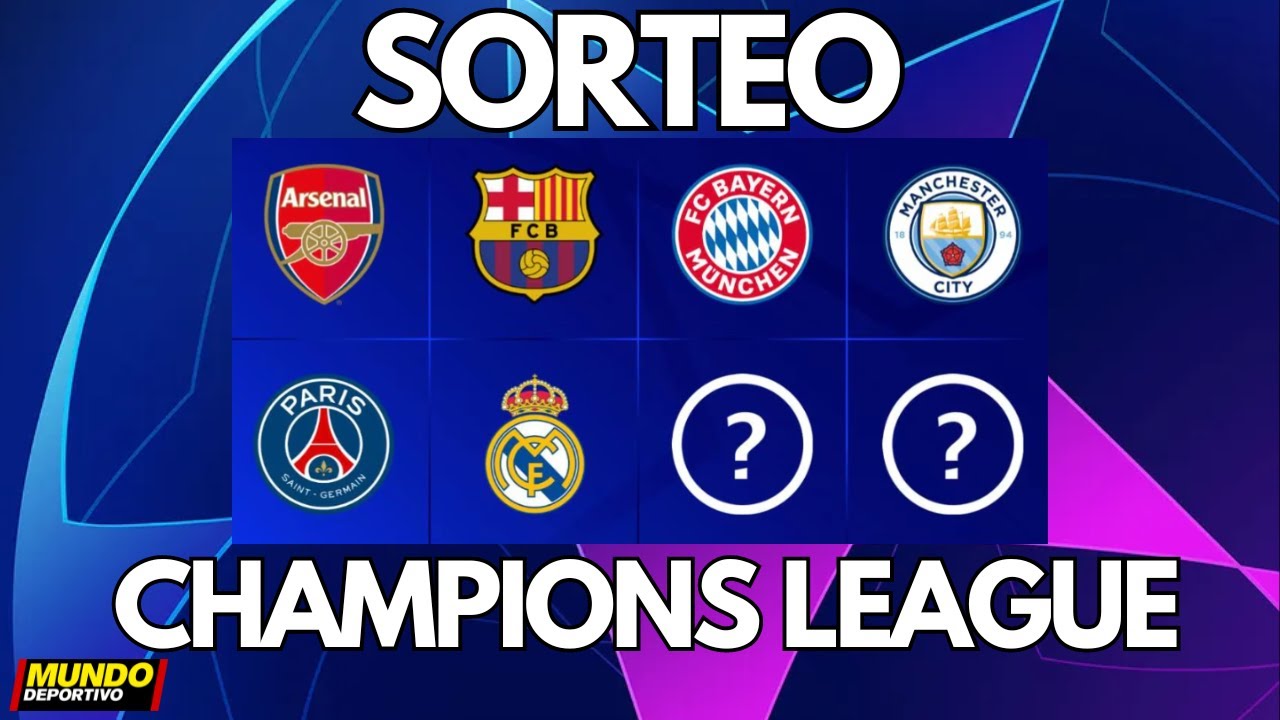 Cómo será el sorteo de cuartos de final de la Champions League - YouTube