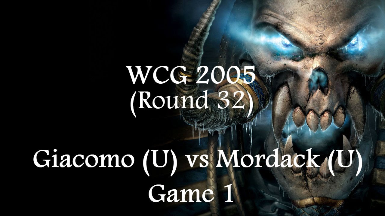 Warcraft 3 - WCG 2005 (Round 32) Giacomo (U) vs Mordack (U) Game 1