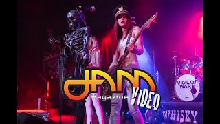 JAM MAGAZINES INTERVIEW VIGIL OF WAR AT THE WHISKEY A GOGO 2022
