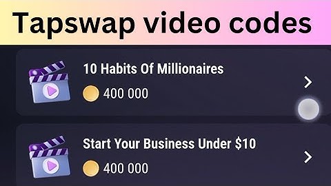 10 habbits of millioners | start your business under 10 $ tapswap codes