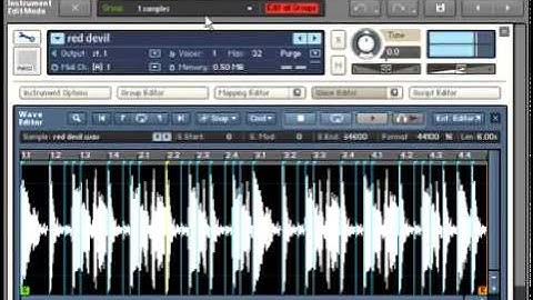 Kontakt  3 Tutorial 6 Slicing