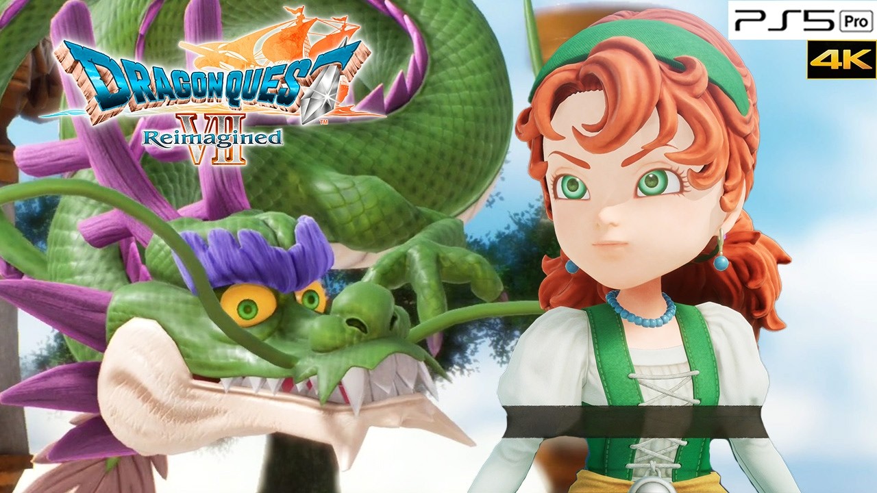 Dragon Quest 7 Reimagined: Divine Dragon Secret Boss Battle (Path