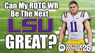Can My ROAD TO GLORY WR Be The Next LSU Great?